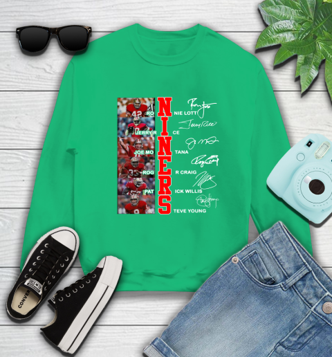 Niners Player Name And Signature San Francisco 49ers Shirts 31