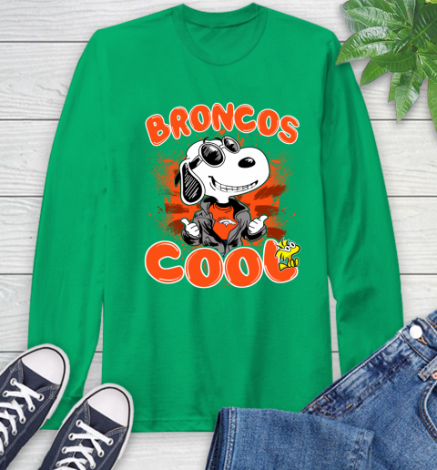 NFL Football Denver Broncos Cool Snoopy Shirt Long Sleeve T-Shirt 9