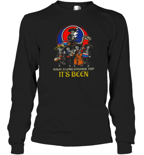 Grateful Dead what a long strage trip Long Sleeve T-Shirt