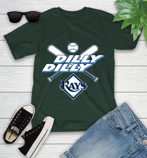 MLB Tampa Bay Rays Dilly Dilly Baseball Sports Youth T-Shirt 5