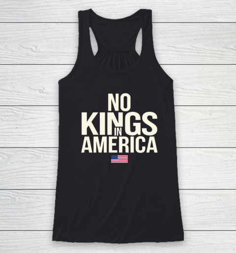 No Kings In America Racerback Tank