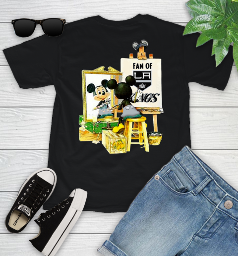 NHL Hockey Los Angeles Kings Mickey Drawing Shirt 94