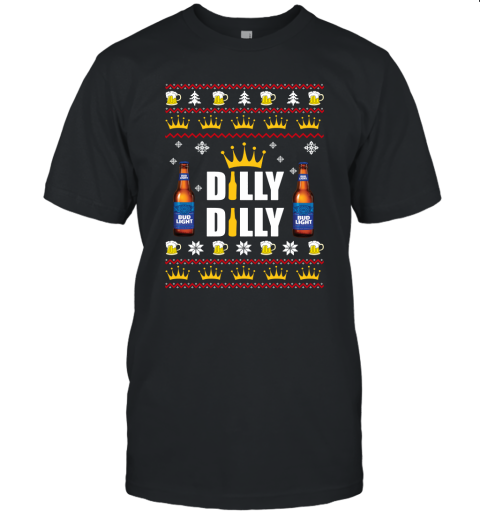 Bud Light Dilly Dilly Christmas Unisex Jersey Tee