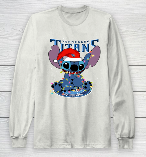 Tennessee Titans NFL Football noel stitch Christmas Long Sleeve T-Shirt 9