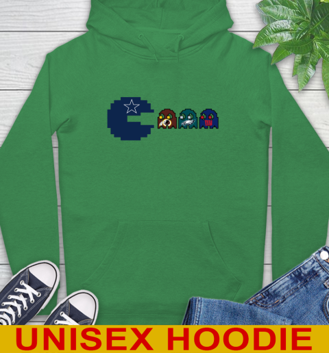 Dallas Cowboy NFL Football Pac Man Champion Hoodie 8