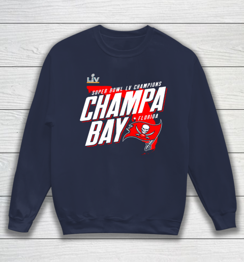 Champa Bay Tampa Bay Buccaneers Super Bowl LV Champions Sweatshirt 2