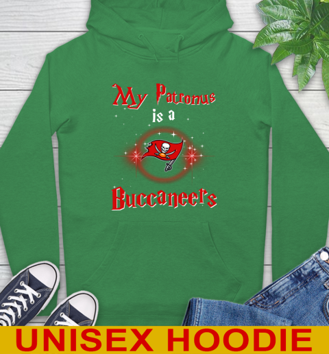 NFL Football Harry Potter My Patronus Is A Tampa Bay Buccaneers Hoodie - Image 9