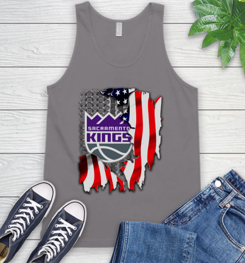 Sacramento Kings NBA Basketball American Flag Tank Top 6