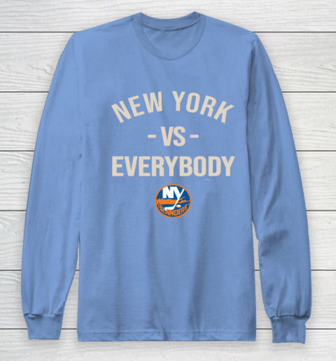 New York Islanders Vs Everybody Long Sleeve T-Shirt 8