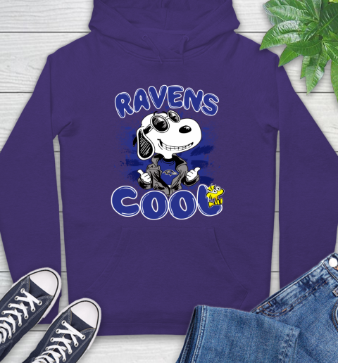 NFL Football Baltimore Ravens Cool Snoopy Shirt Hoodie 5