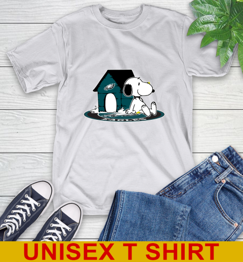 NFL Football Philadelphia Eagles Snoopy The Peanuts Movie Shirt T-Shirt 12