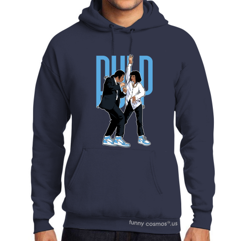 Air Jordan 1 Off White UNC Matching Sneaker Tshirt Pulp Fiction Dance Blue and White Jordan Tshirt