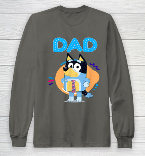 Family Blueys Love Dad Love Mom Blueys Love Mom Long Sleeve T-Shirt 5
