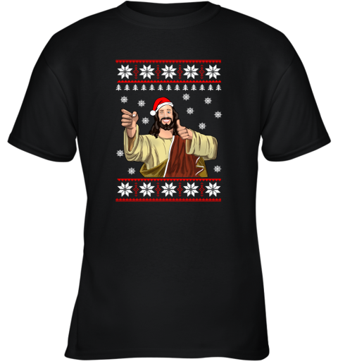 Jesus Smile Ugly Christmas Youth T-Shirt