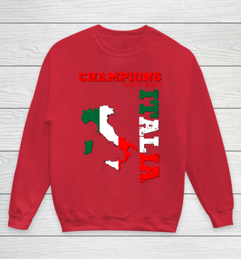 Italy Champions Euro 2020 played in 2021 Youth Sweatshirt 7