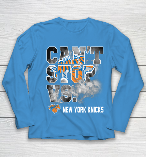 NBA New York Knicks Basketball Can't Stop Vs Youth Long Sleeve 5