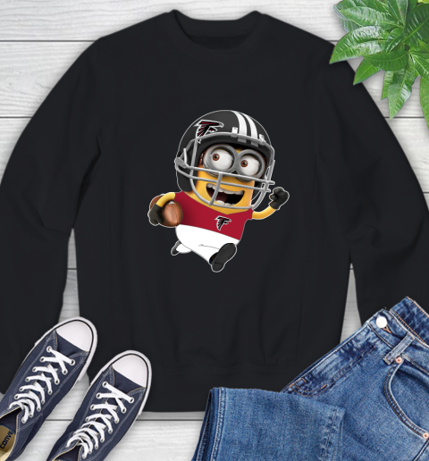 NFL Atlanta Falcons Minions Disney Football Sports Sweatshirt 2