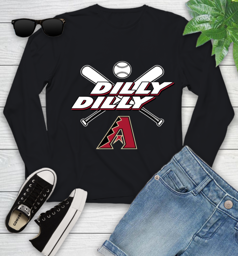 MLB Arizona Diamondbacks Dilly Dilly Baseball Sports Youth Long Sleeve 2