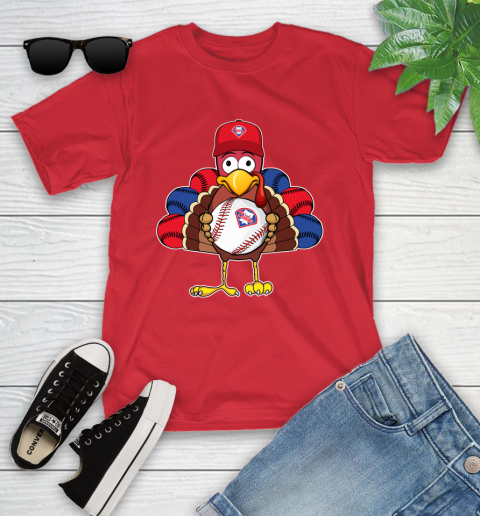 Philadelphia Phillies Turkey thanksgiving Youth T-Shirt 10
