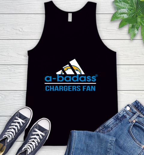 San Diego Chargers NFL Football A Badass Adidas Adoring Fan Sports Tank Top