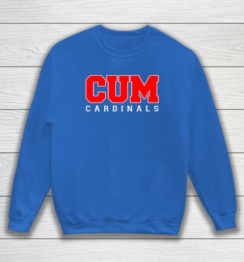 CUM Cardinals Christian University Michigan Sweatshirt 5