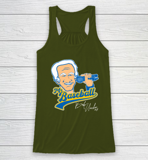 Bob Uecker  Mr Baseball Front Row Legend Racerback Tank 2