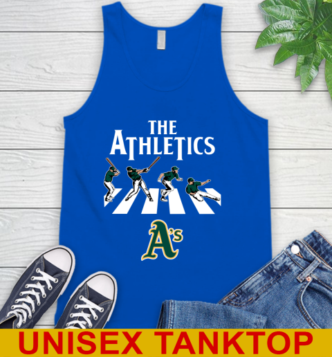 MLB Baseball Oakland Athletics The Beatles Rock Band Shirt Tank Top 4