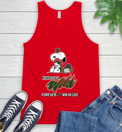 NHL The Peanuts Movie Snoopy Forever Win Or Lose Hockey Minnesota Wild 75