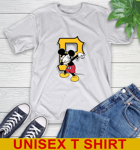 Pittsburgh Pirates MLB Baseball Dabbing Mickey Disney Sports T-Shirt 12