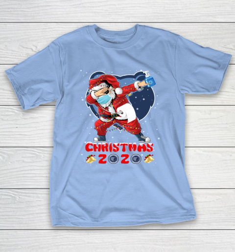 Memphis Grizzlies Funny Santa Claus Dabbing Christmas 2020 NBA T-Shirt 10