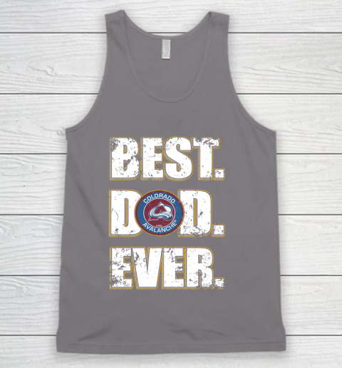 NHL Colorado Avalanche Hockey Best Dad Ever Family Shirt Tank Top 6