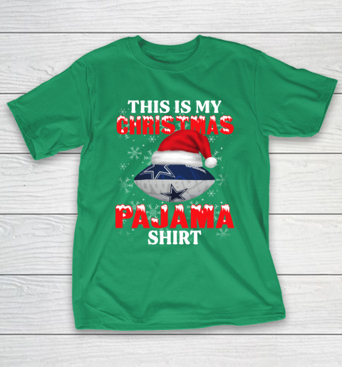 Dallas Cowboys This Is My Christmas Pajama Shirt NFL T-Shirt 5
