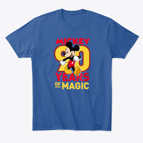 jtfc mickey 90 years of magic disney classic t shirt 2 front royal