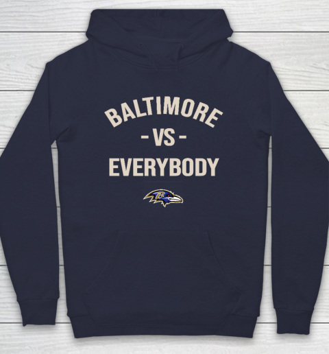 Baltimore Ravens Vs Everybody Hoodie 2