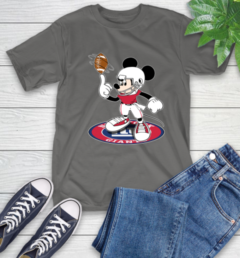 NFL Football New York Giants Cheerful Mickey Disney Shirt T-Shirt 10