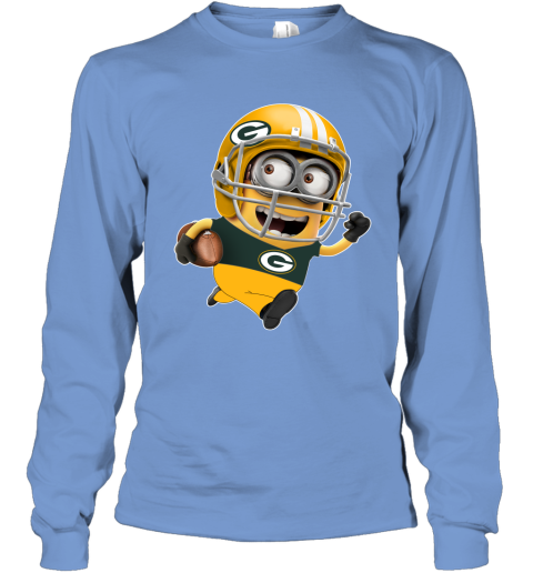 NFL Green Bay Packers Minions Disney Football Sports V-Neck T-Shirt