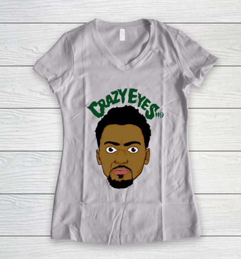 Bobby Portis Jr Crazy Eyes Women's V-Neck T-Shirt