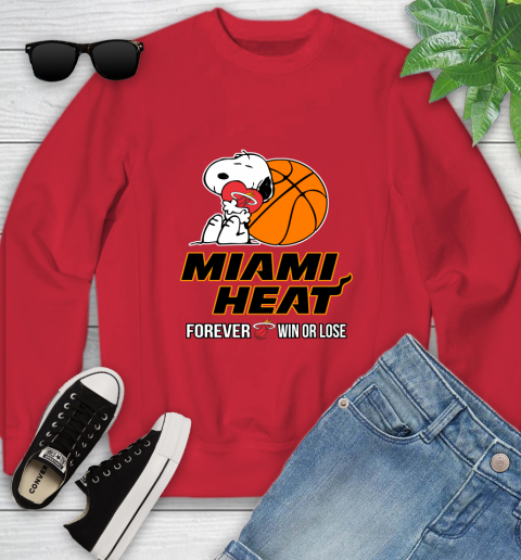 NBA The Peanuts Movie Snoopy Forever Win Or Lose Basketball Miami Heat 123