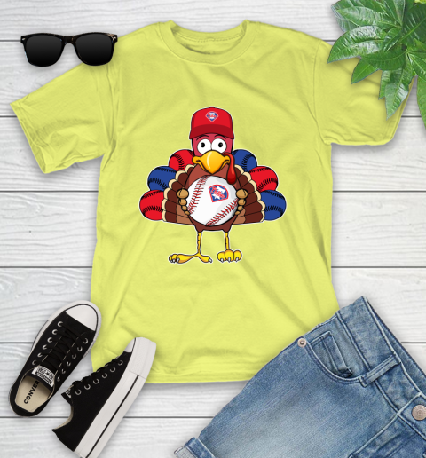Philadelphia Phillies Turkey thanksgiving Youth T-Shirt 8