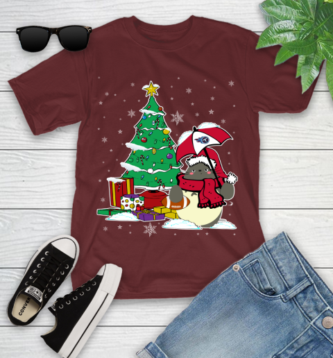 Tennessee Titans NFL Football Cute Tonari No Totoro Christmas Sports Youth T-Shirt 14