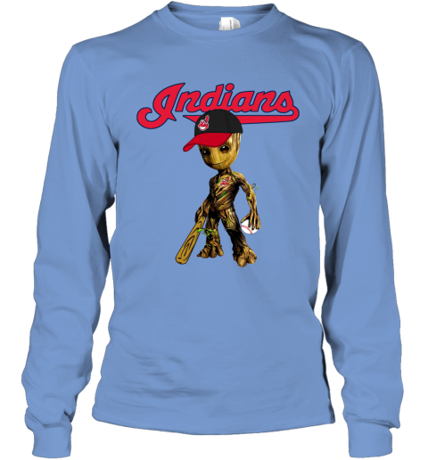 MLB Cleveland Indians Groot Guardians Of The Galaxy Baseball - Rookbrand