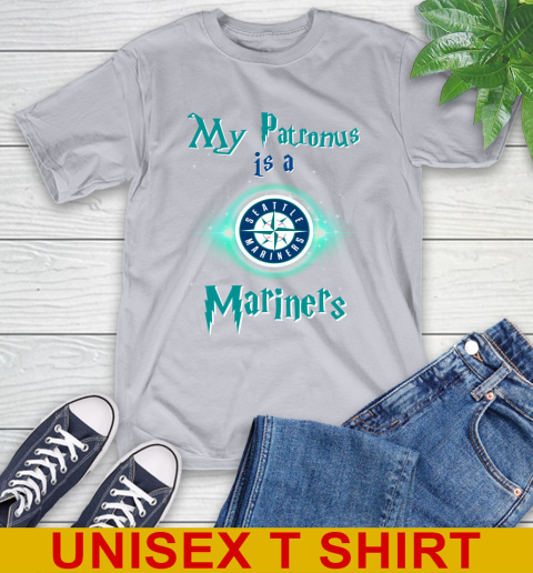 MLB Baseball Harry Potter My Patronus Is A Seattle Mariners T-Shirt 5