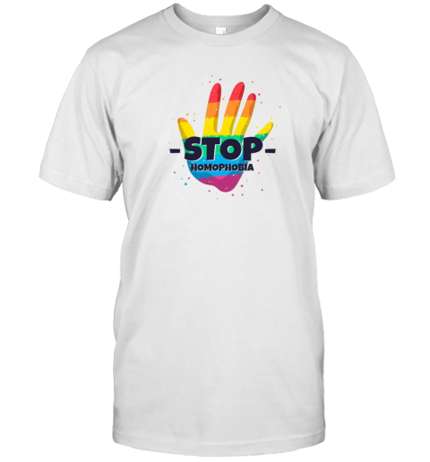 Stop Homophobia Illustration T-Shirt