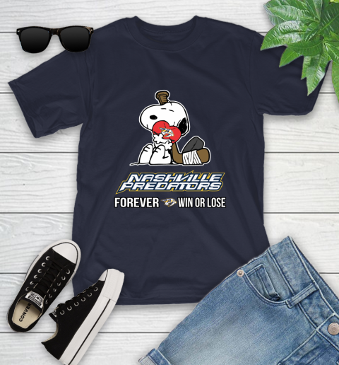 NHL The Peanuts Movie Snoopy Forever Win Or Lose Hockey Nashville Predators 105