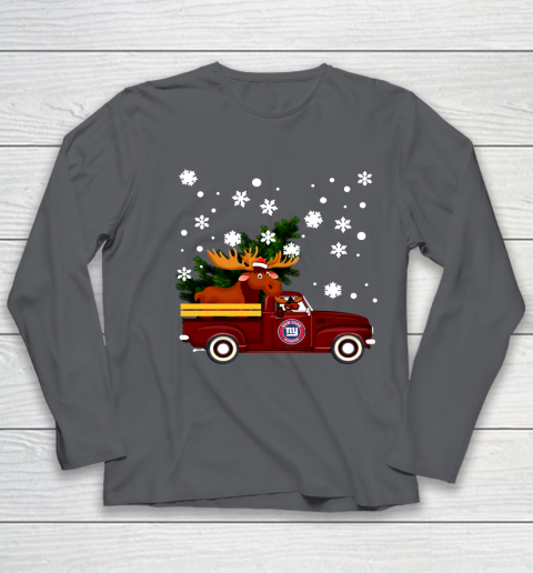 New York Giants Bring Christmas Home NFL Youth Long Sleeve 6