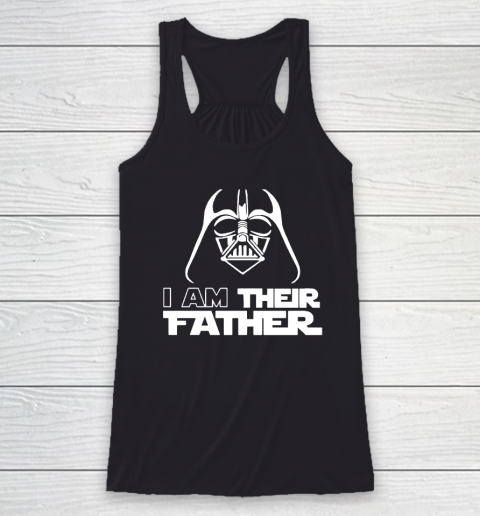 I Am Their Father, Happy Father' Day Racerback Tank