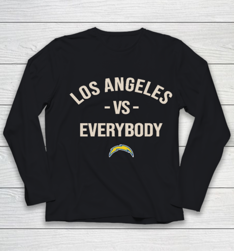 Los Angeles Chargers Vs Everybody Youth Long Sleeve
