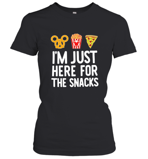 Mickey I Am Just Here For The Snacks Women's T-Shirt