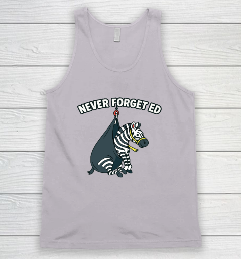 Never Forget Ed The Zebra Captured Tank Top 2