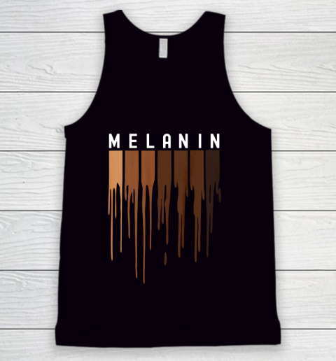 Drippin Melanin T Shirt for Women Pride  Black History Gift Tank Top